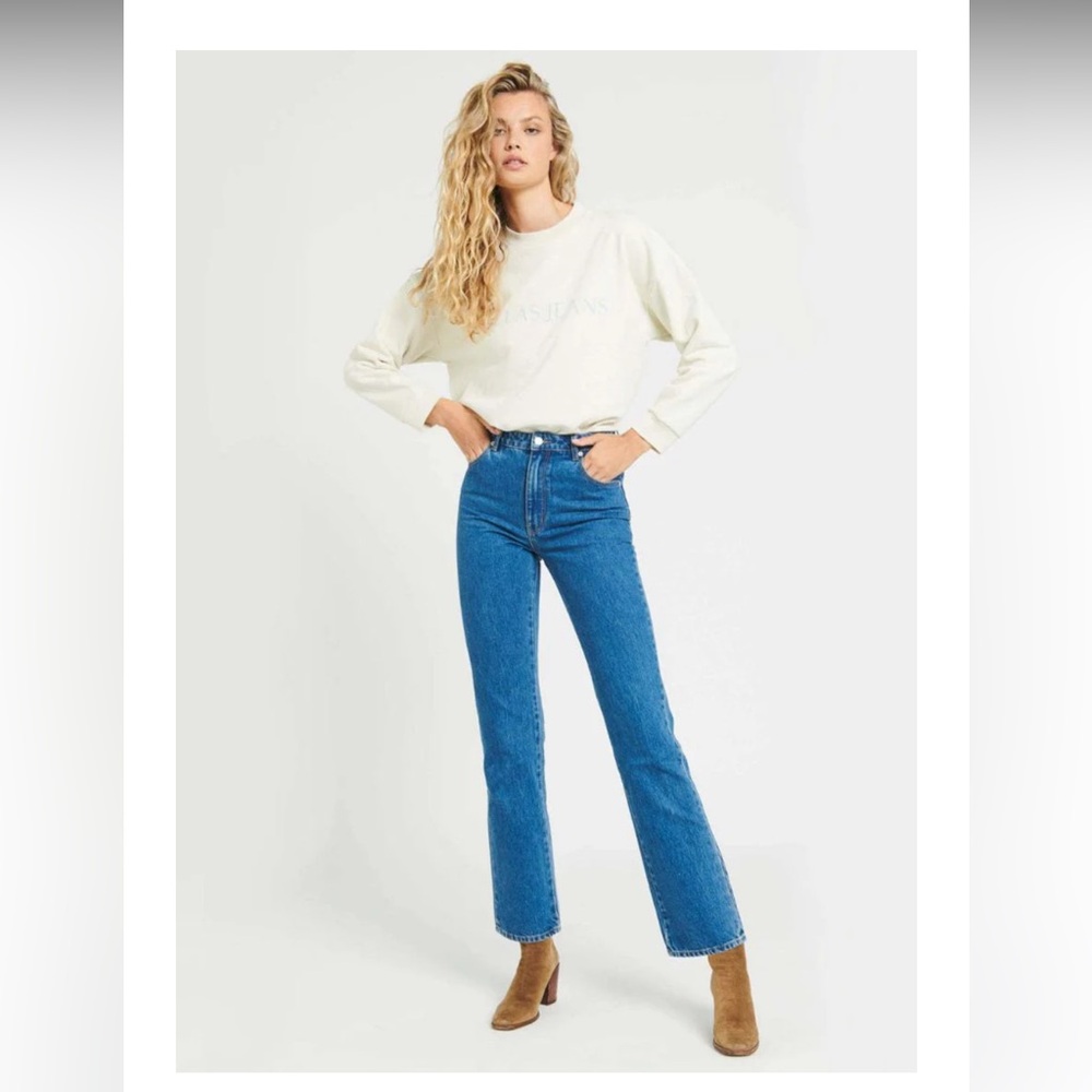 NWT ROLLA'S - ORIGINAL Highrise STRAIGHT JEAN size 27